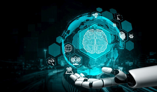 鍵盤上的智能助手 自動技術概念機器人賦能任務處理、技術服務與技術開發